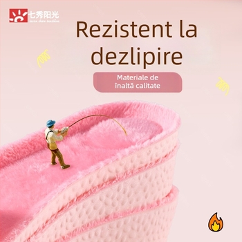 Talpă PU de creștere pentru încălțăminte de iarnă unisex — Model ST-X2.0ZGRF; talpă completă, creștere înălțime, potrivită pentru pantofi sport, piele, casual, încălțăminte călduroasă, textile și încălțăminte de lucru