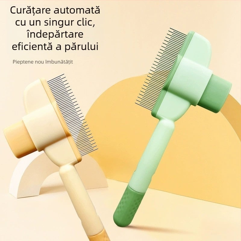 Pieptene cu ace pentru pisici și câini, îndepărtarea părului — din plastic, marcă privată