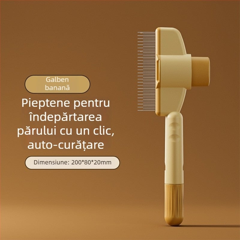 Pieptene cu ace pentru pisici și câini, îndepărtarea părului — din plastic, marcă privată