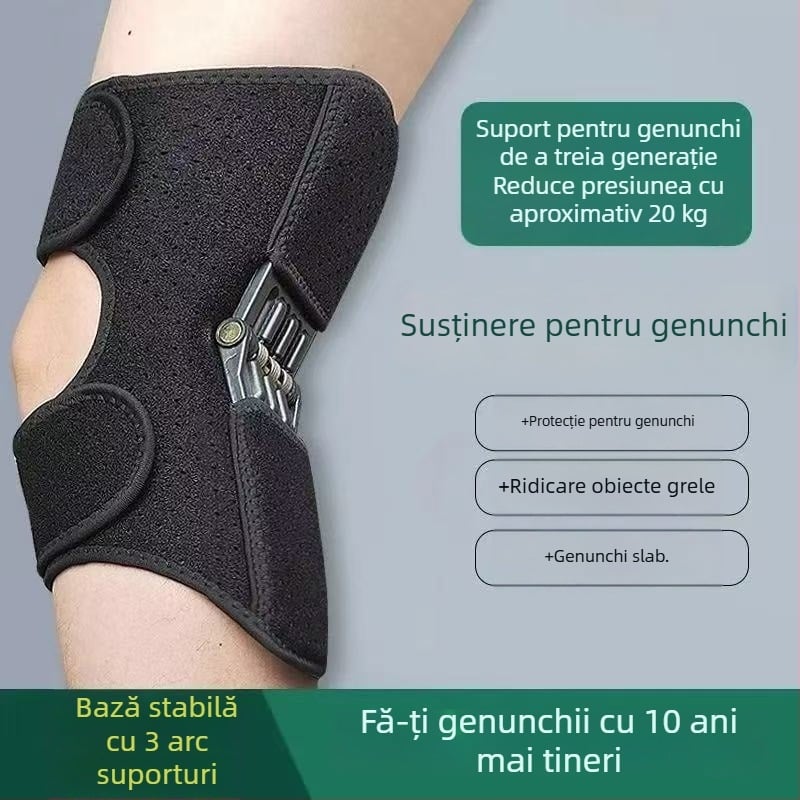 Protecție genunchi din poliester pentru adulți, susținere și protecție a genunchiului
