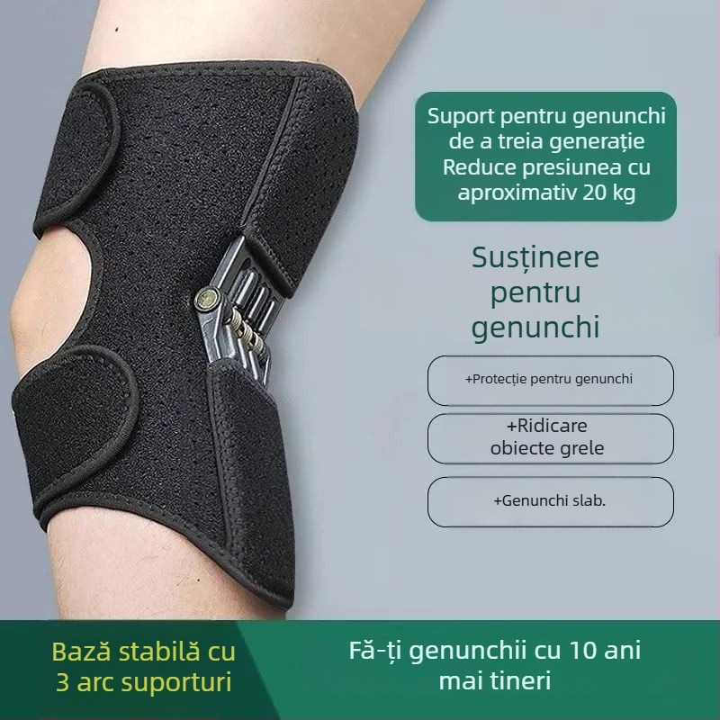 Protecție genunchi din poliester pentru adulți, susținere și protecție a genunchiului