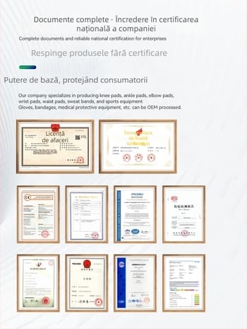 Runyang protecție pentru genunchi cu trei curele, respirabilă, din mercerizată țesătură și SBR nylon, pentru baschet, alergare, badminton și alpinism