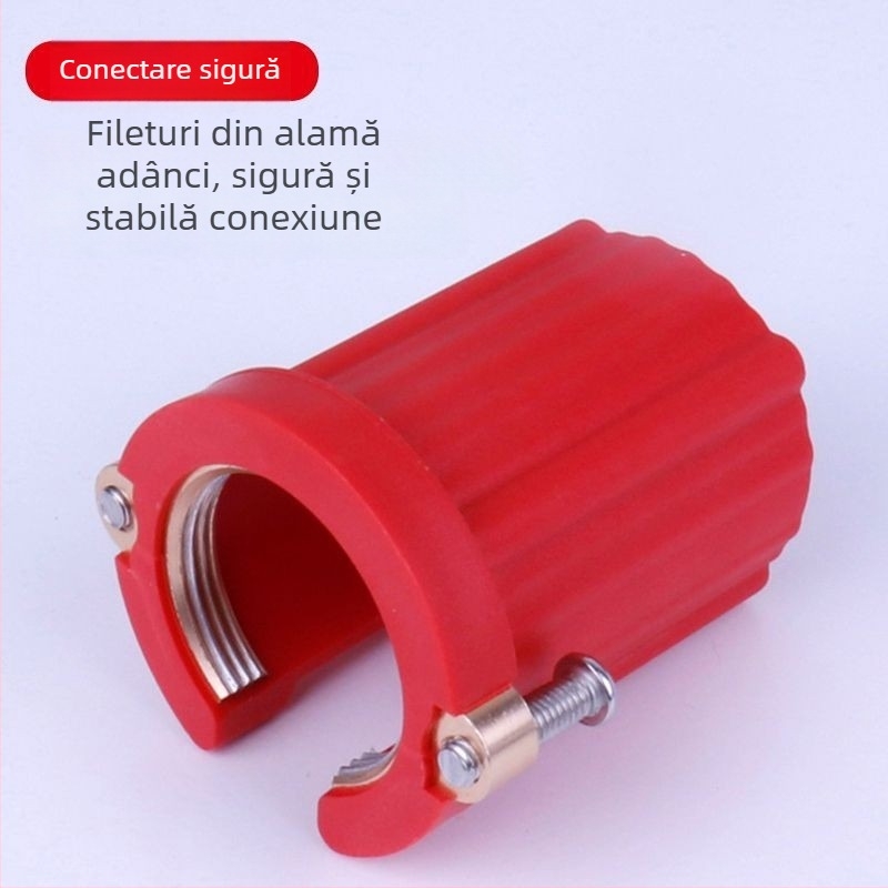 Piuliță de montaj pentru robinetul bucătăriei — anti-slăbire, ABS material, montaj în spirală