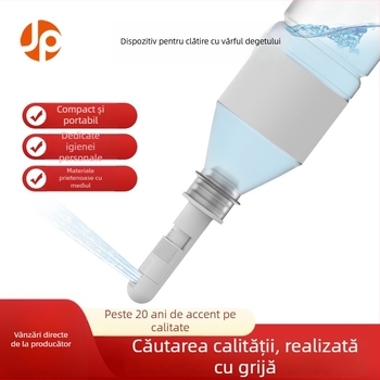 Bidet portabil manual pentru igiena ginecologică feminină — ABS material, funcție de clătire, turnare prin injecție, diametru interior 21–25 mm