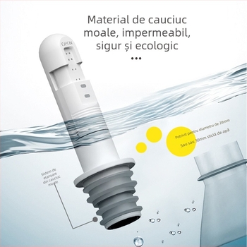 Bidet portabil manual pentru igiena ginecologică feminină — ABS material, funcție de clătire, turnare prin injecție, diametru interior 21–25 mm