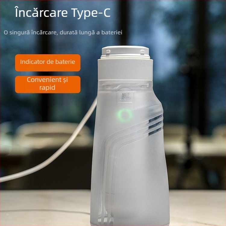 Bidet electric portabil pentru femei, utilizare manuală, clasă medicală, ABS+PC+silicon