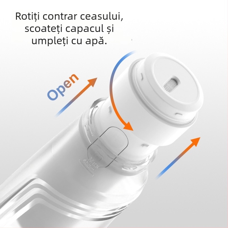 Bidet electric portabil pentru femei, utilizare manuală, clasă medicală, ABS+PC+silicon