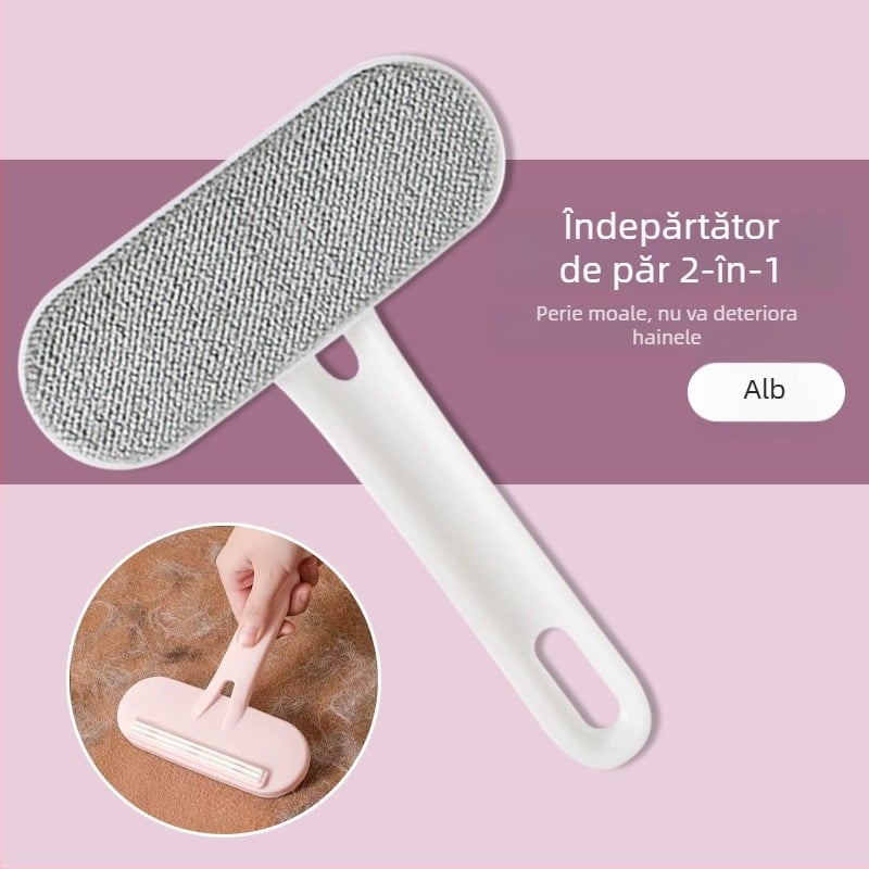 Rola pentru scame — adeziv puternic, eliminare statică, corp din plastic, stil modern