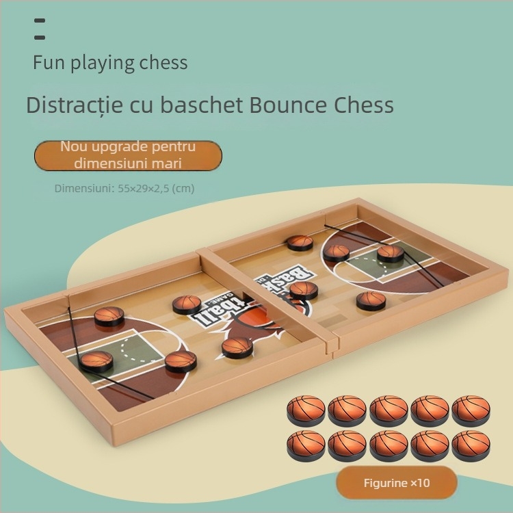 Joc de masă pentru doi cu catapultă – Joc educațional din plastic, pentru vârste 4–35