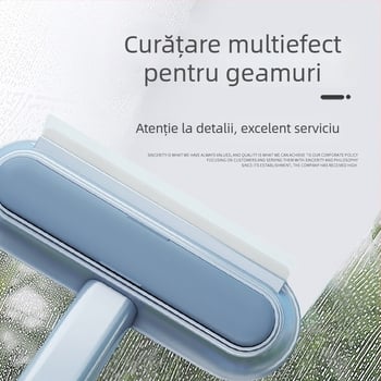 Perie multifuncțională de îndepărtare a părului pentru animale de companie – pentru canapea, covor și ferestre; elimină părul de pisică și de câine; Brand: Nerve cat; Material: Plastic.