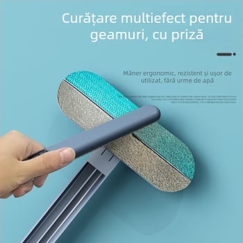 Perie multifuncțională de îndepărtare a părului pentru animale de companie – pentru canapea, covor și ferestre; elimină părul de pisică și de câine; Brand: Nerve cat; Material: Plastic.