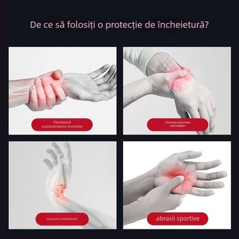 Protecție pentru încheietura mâinii pentru baschet, cu protecție a tecii tendonului, material respirabil ce absoarbe transpirația, suport pentru încheietură pentru adulți