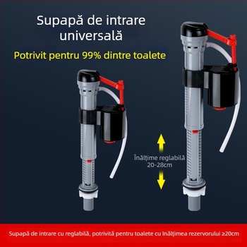 Supapă de alimentare pentru toaletă cu plutitor | material: POM | marcă: Shengfeng Zhongsu | montaj direct | stil modern minimalist