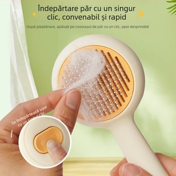 Hawoo/Haowo perie de îngrijire a blănii pentru pisici și câini, material PP, uz general