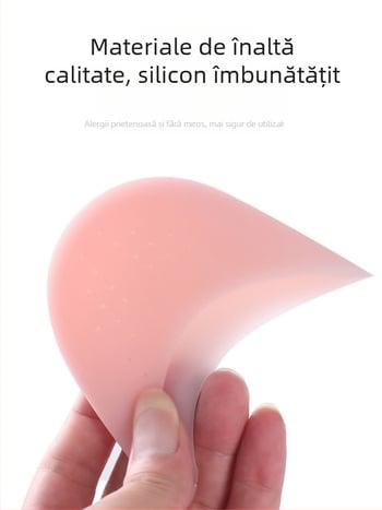 Acoperire din silicon pentru degetul de balet cu orificii de aer bidirecționale și protecție a degetului