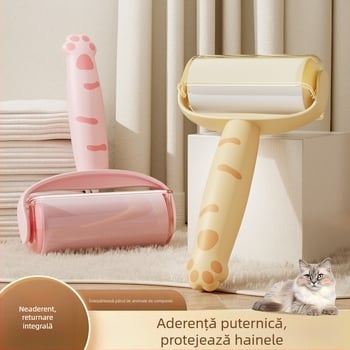 Ruloul de îndepărtare a părului cu adeziv, design rupt manual — Material: Plastic; Cod produs: Hair Removal Tool; Categoria: Adhesive Hair Removal Roller; Importat: Nu