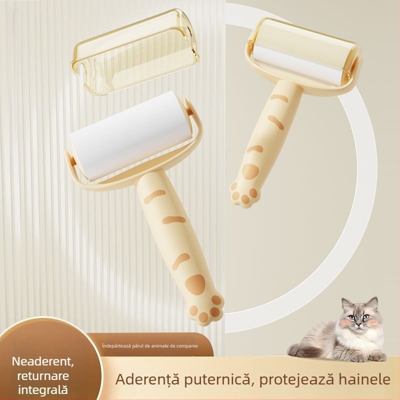 Ruloul de îndepărtare a părului cu adeziv, design rupt manual — Material: Plastic; Cod produs: Hair Removal Tool; Categoria: Adhesive Hair Removal Roller; Importat: Nu