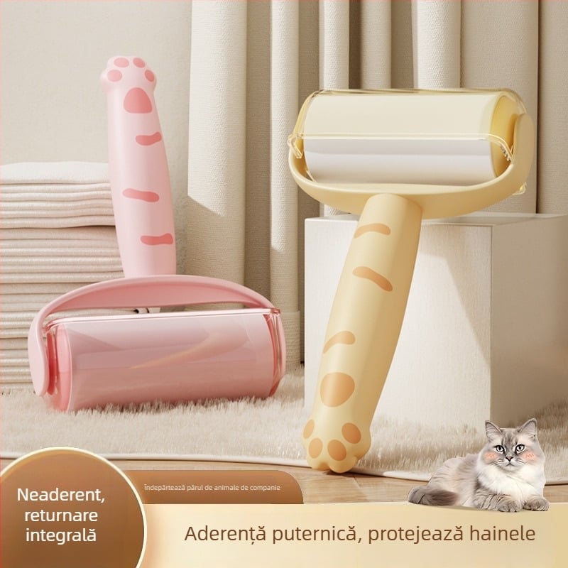 Ruloul de îndepărtare a părului cu adeziv, design rupt manual — Material: Plastic; Cod produs: Hair Removal Tool; Categoria: Adhesive Hair Removal Roller; Importat: Nu