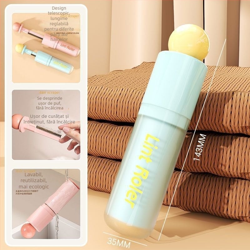 Chunzao 2-in-1 role de scame pentru păr – Plastic, Stil modern minimalist