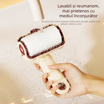 Rola de îndepărtare a părului – Rulou lavabil pentru păr, adeziv puternic, construcție din plastic, lansare în 2025, stil lux ușor