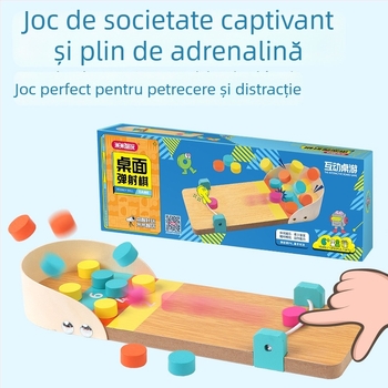 Mimizhi Play Joc de masă din lemn cu lovire de mingilor – relaxare în interior