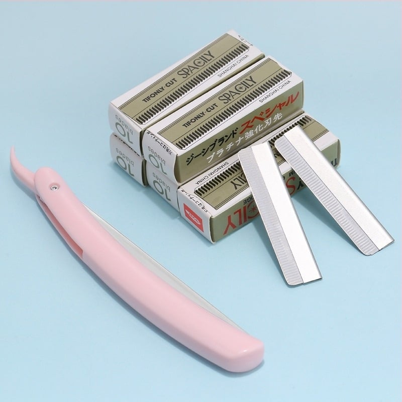 Trimmer pentru sprâncene din ABS, pentru conturarea sprâncenelor - Qifu