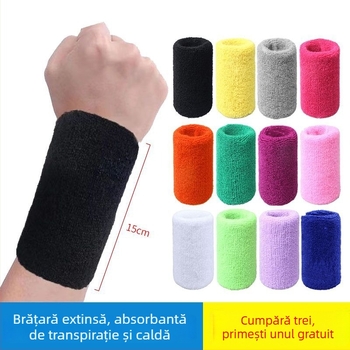 Bandă pentru încheietura mâinii - fitness, poliester, universală, potrivită pentru fotbal, protecție a încheieturii