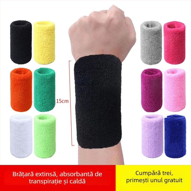 Bandă pentru încheietura mâinii - fitness, poliester, universală, potrivită pentru fotbal, protecție a încheieturii