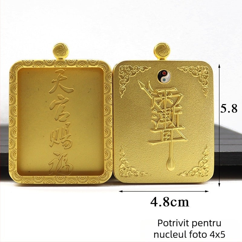 Colier din aliaj, formă neobișnuită, placare electrolitică, stil etnic