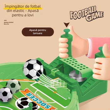 Fotbal de masă pentru copii – joc pentru doi, interactiv părinte-copil, educațional, din plastic, pentru 4–6 ani