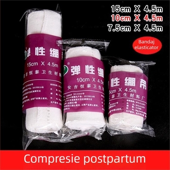 Bandaj elastic din bumbac, rolă pentru sport – brand Hengtai, potrivit pentru baschet și echipamente de protecție sportive