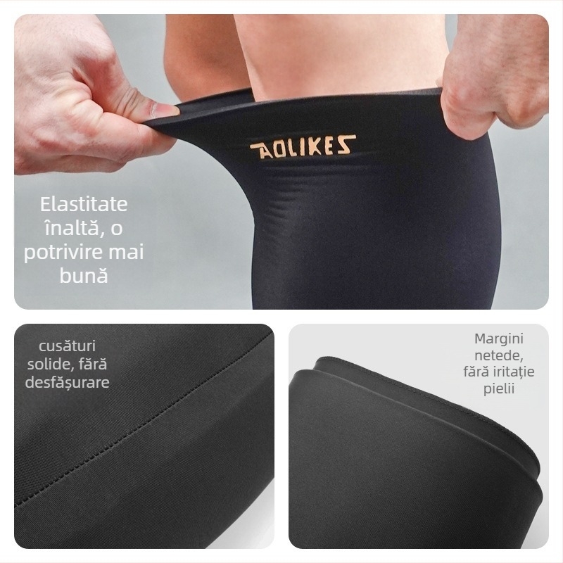 Bandaj cu gel pentru gambă – compresie duală caldă/rece, reutilizabil, gel solid, pentru alergare, fitness și masaj