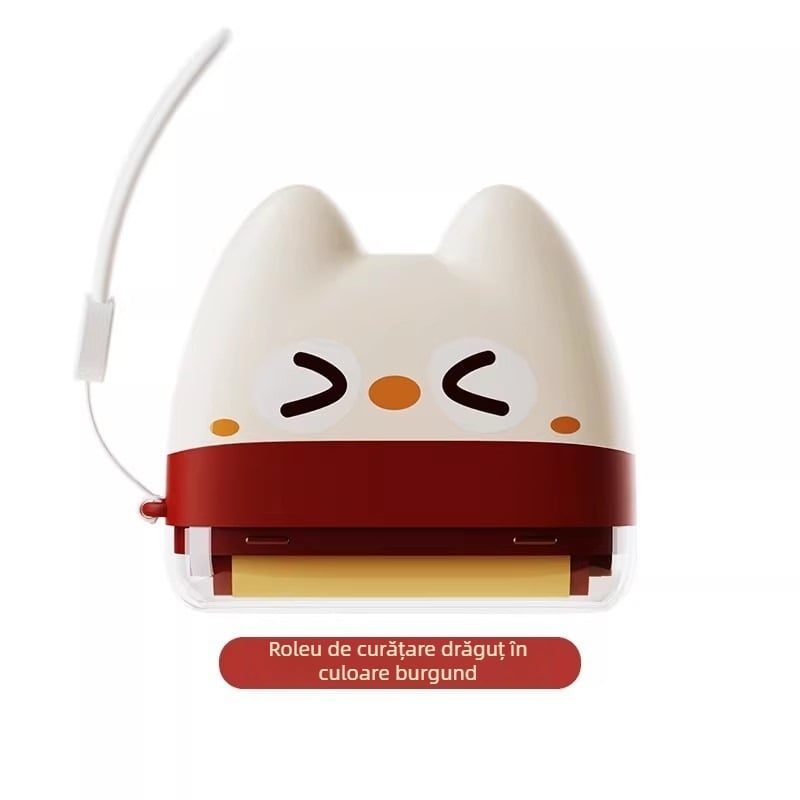 Zhongmu Îndepărtător lavabil de păr pentru animale de companie, corp ABS, cap de pieptene arcuit, pentru câini mici