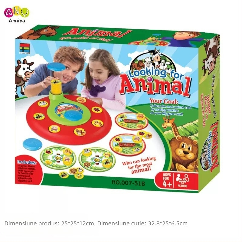 Mașină de premii desktop, interactivă pentru mai mulți jucători – Roata Bingo pentru copii, joc educațional cu numere în engleză; construcție din plastic; pentru copii 7-14 ani; interacțiune pentru doi jucători