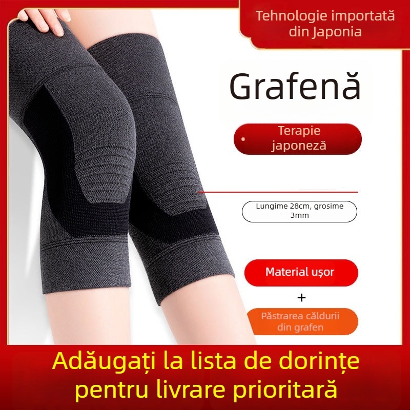 Bandă pentru genunchi pentru vârstnici – căldură, respirabil, utilizare în toate anotimpurile