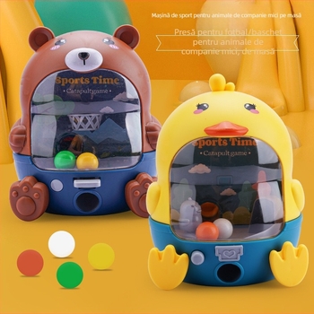 Joc de masă interactiv pentru copii, cu mini baschet și mini fotbal • Material: plastic • Vârsta: 7–14 ani • Joc de interior pentru relaxare educativă • Dezvoltă emoțiile, vederea, inteligența, prinderea și comunicarea părinte-copil