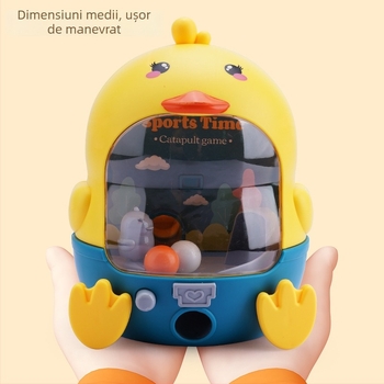 Joc de masă interactiv pentru copii, cu mini baschet și mini fotbal • Material: plastic • Vârsta: 7–14 ani • Joc de interior pentru relaxare educativă • Dezvoltă emoțiile, vederea, inteligența, prinderea și comunicarea părinte-copil