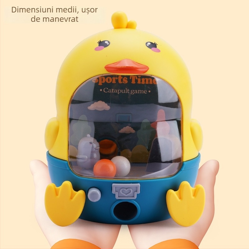 Joc de masă interactiv pentru copii, cu mini baschet și mini fotbal • Material: plastic • Vârsta: 7–14 ani • Joc de interior pentru relaxare educativă • Dezvoltă emoțiile, vederea, inteligența, prinderea și comunicarea părinte-copil