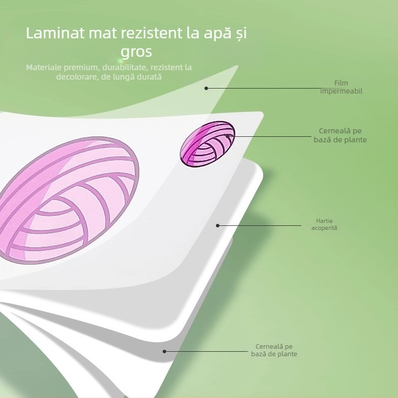 Joc de societate pentru copii cu temă oi — carduri din hârtie, facilitează interacțiunea părinte-copil, dezvoltă emoțiile, vederea și abilitățile cognitive, pentru copii 4–6 ani.