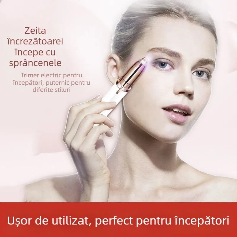 Instru­ment electric pentru modelarea sprâncenelor, alimentare USB, greutate 75 g, pentru uz casnic