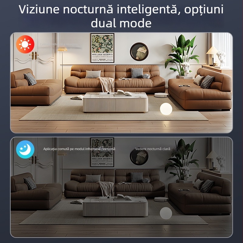 A13 Cameră wireless pentru casă 1080P HD IR Night Vision — Monitor pentru animale, stocare pe card TF, autonomie 4–5 ore