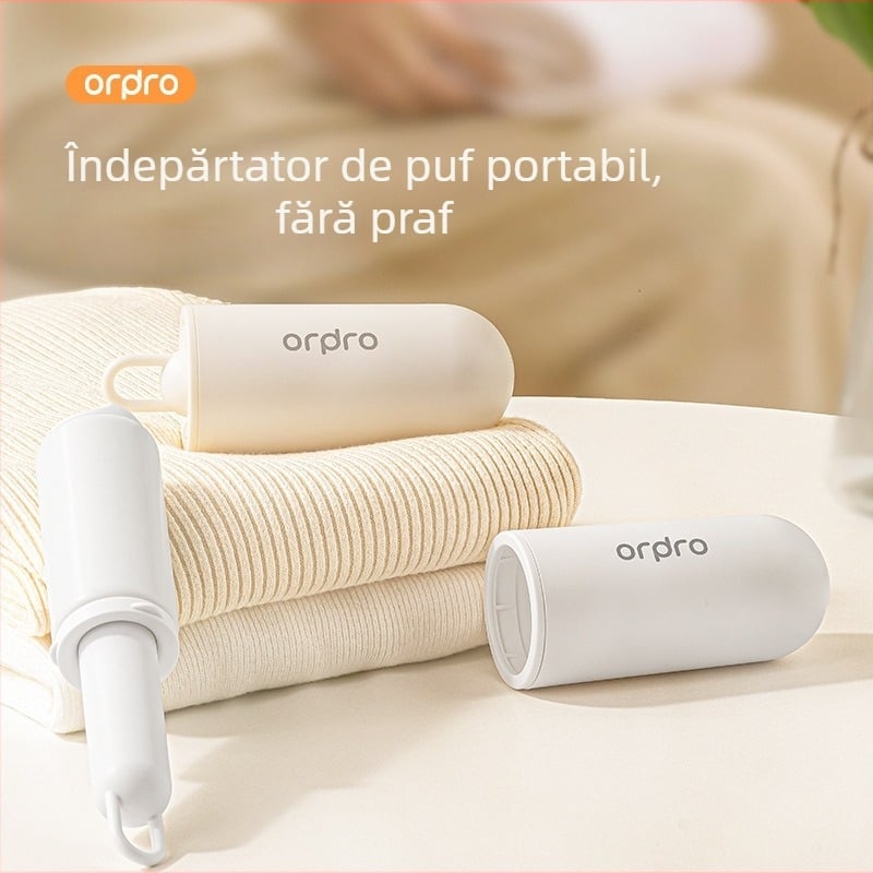 Ordpro Rola pentru scame lavabilă — aderență super puternică, din plastic