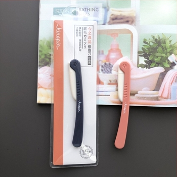 Cuțit pentru conturarea sprâncenelor – design pliabil antiderapant, oțel inoxidabil, lamă ascuțită, Brand: KINEPIN/Today’s Escape, Origine: Guangzhou