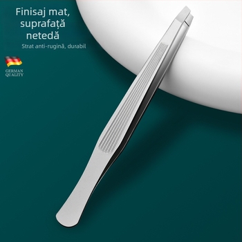 Clip pentru sprâncene și pensetă – oțel inoxidabil, seria Guchin, uz general