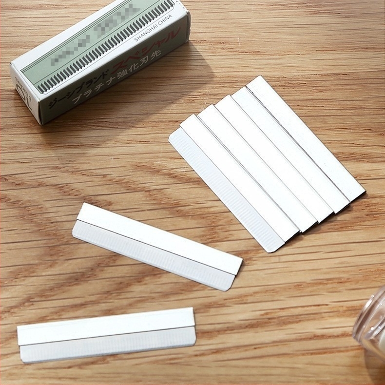 Trimmer pentru sprâncene – oțel inoxidabil, fără marcă, pentru uz general, instrument profesional de machiaj