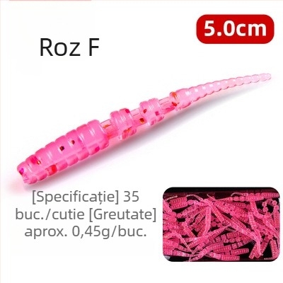 Bear King Momeală moale cu coadă de ac – Momeală artificială pentru bass, tilapia și sunfish