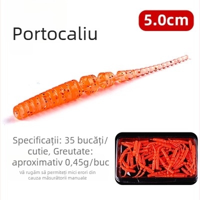 Bear King Momeală moale cu coadă de ac – Momeală artificială pentru bass, tilapia și sunfish