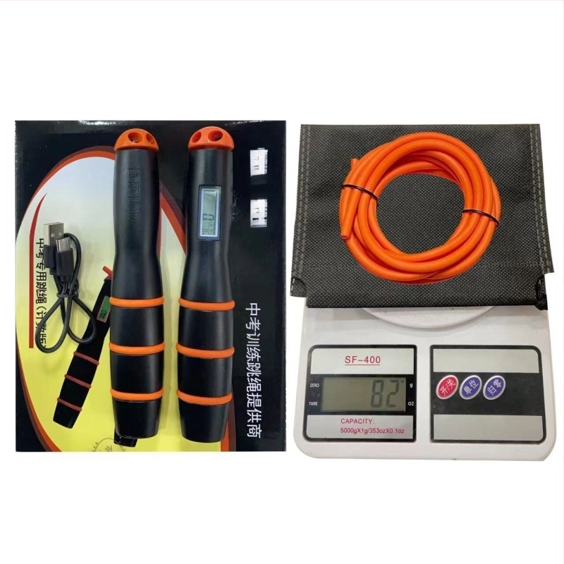 Sfoară pentru sărit cu mâner numărător – PVC material; utilizare generală; nu este destinat copiilor