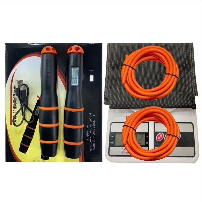 Sfoară pentru sărit cu mâner numărător – PVC material; utilizare generală; nu este destinat copiilor