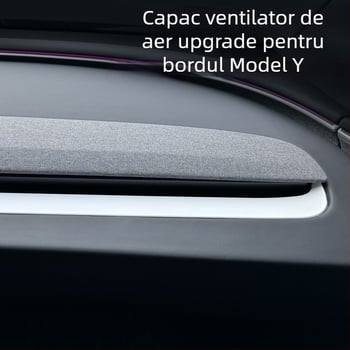 Autocolante decorative pentru panoul central de control Tesla Model Y | Protecție a ventilului de aer | Material: plastic | Model: 01 | Brand: LUBIAO